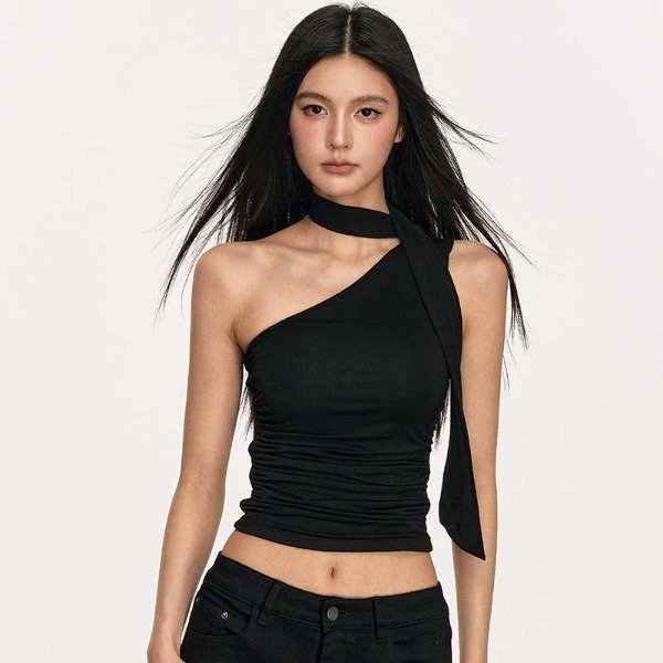 Producto - Top hombro descubierto con Lazo