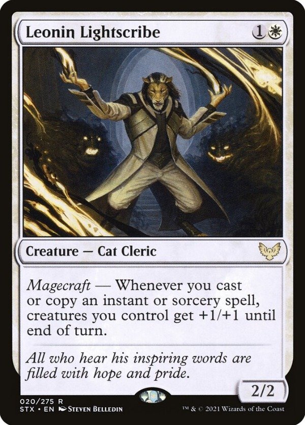 Producto - Leonin Lightscribe #20  Strixhaven: School of Mages