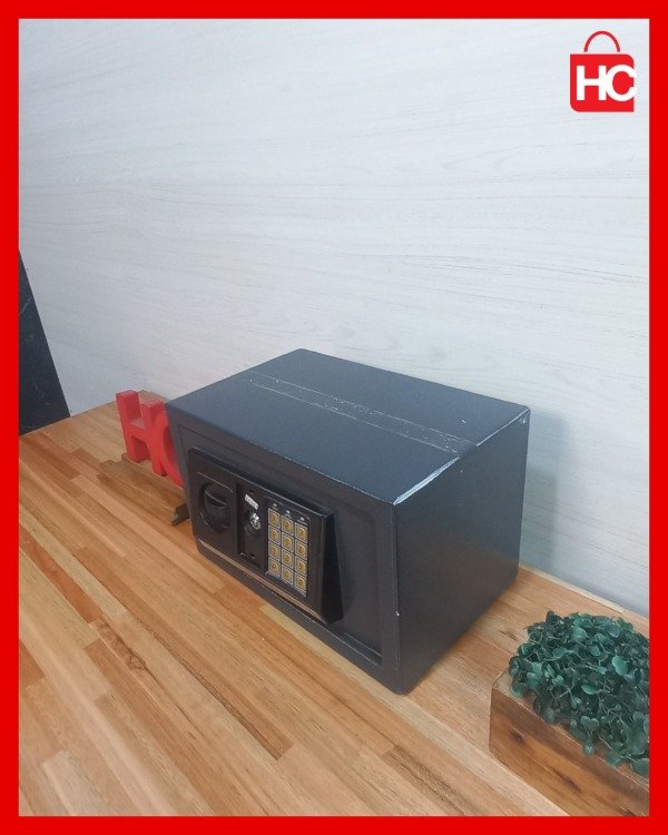 Producto - Caja fuerte de seguridad digital electrónica en acero reforzado con cerradura - 4