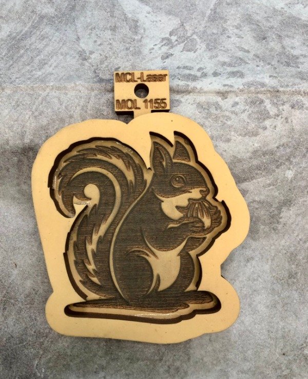 Producto - MOL1155 Molde Ardilla 8 cm