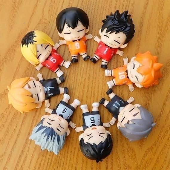 Producto - Set Figuras Haikyuu comiendo (7cm)