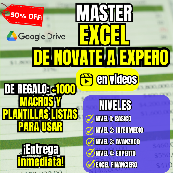 Producto - Master en EXCEL