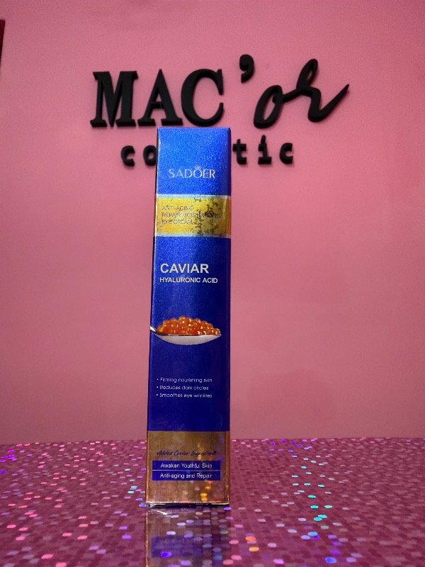 Producto - Contorno para ojeras caviar y ácido hialuronico Sadoer