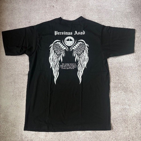 Producto - REMERA OVER PERSINAS ASAD NEGRA