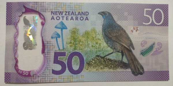 Producto - Nueva Zelanda 50 dólares UNC Polímero - 0
