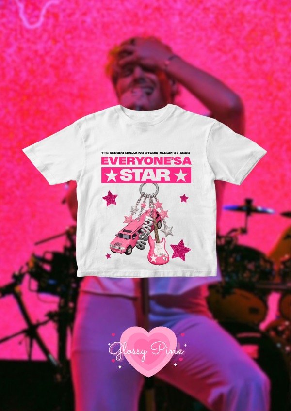 Producto - Baby Tee 5SOS Star - DTF