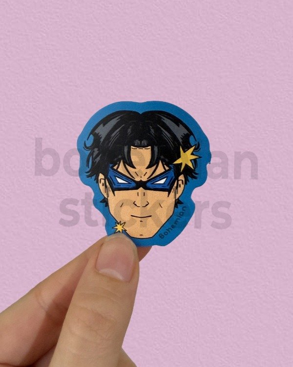 Producto - NIGHTWING / DICK GRAYSON ROBIN - Sticker Individual de Batman / Batfamily / DC