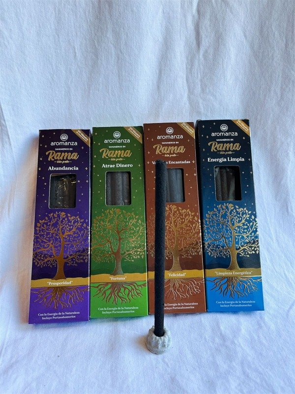 Producto - SAHUMERIOS EN RAMA NUEVO X6U