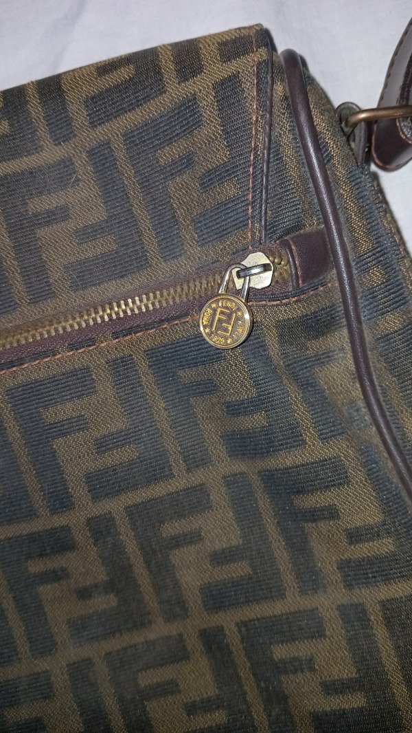 Producto - Fendi 90s bootleg monogram big bandolera shoulderbag. - 8