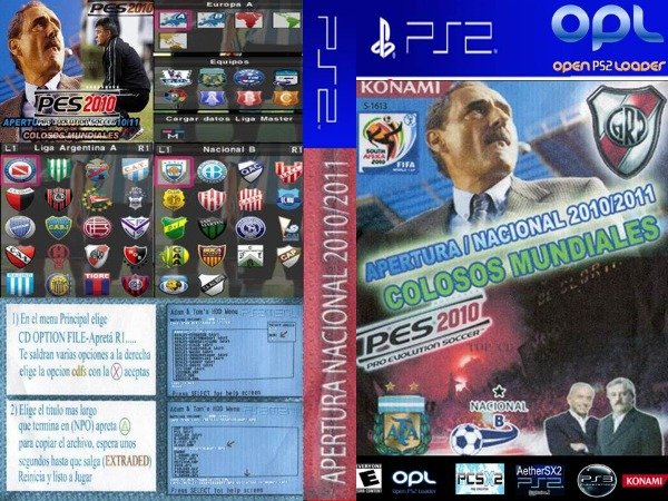 Producto - PES 2010 COLOSOS MUNDIALES + APERTURA Y NACIONAL B 2010 (OF INCORPORADO)