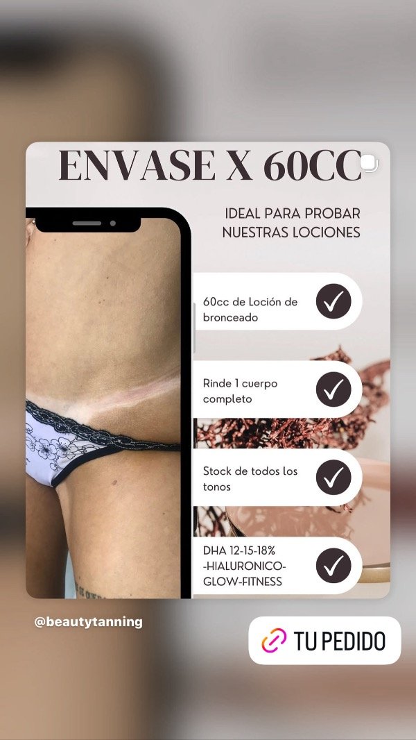 Producto - Loción de bronceado MÉDIUM x 60ml - 1