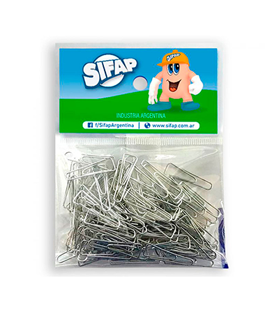 Producto - Broches clips SIFAP  nro 3 triangulares x 100
