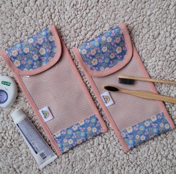 Producto - Estuche higiene Flores Lila