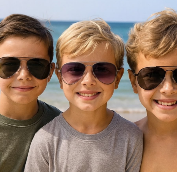 Producto - Lentes de Sol Infantiles Modelo CANCUN NEGRO - 2