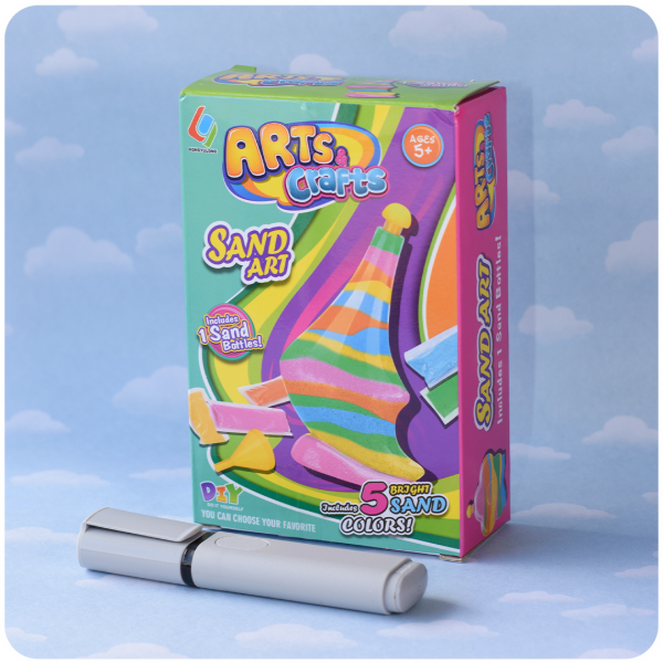 Producto - Kit de Arte con Arena Brillante - Botella