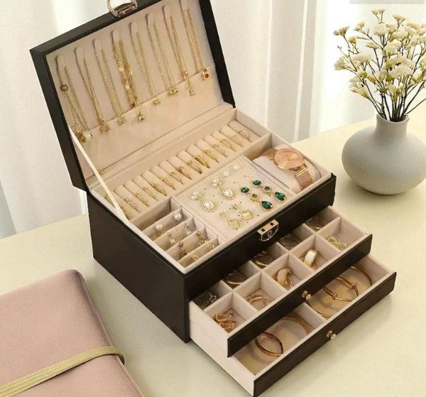 Producto - JOYERO ALHAJERO ORGANIZADOR DE JOYAS ANILLOS AROS Y ACCESORIOS