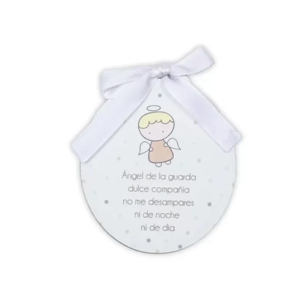 Producto - Cunero Angel De la Guarda Madera
