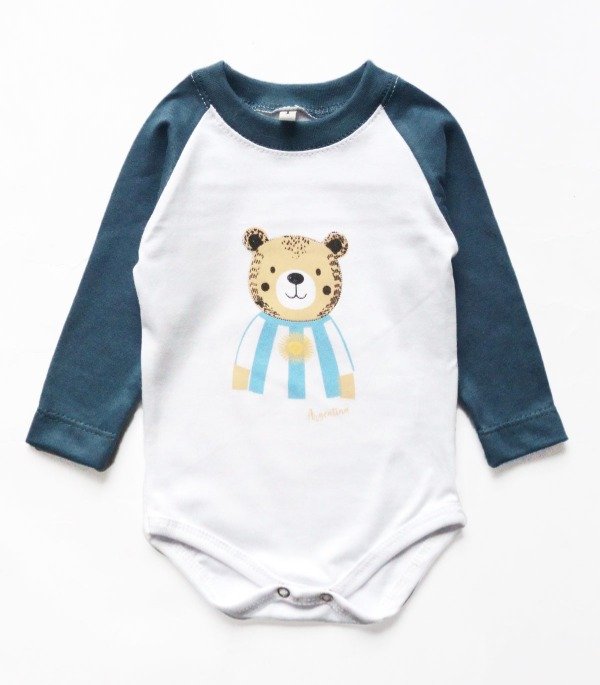 Producto - ARTICULO 116 -Q- BODYS COMBINADOS AZUL OSOARG