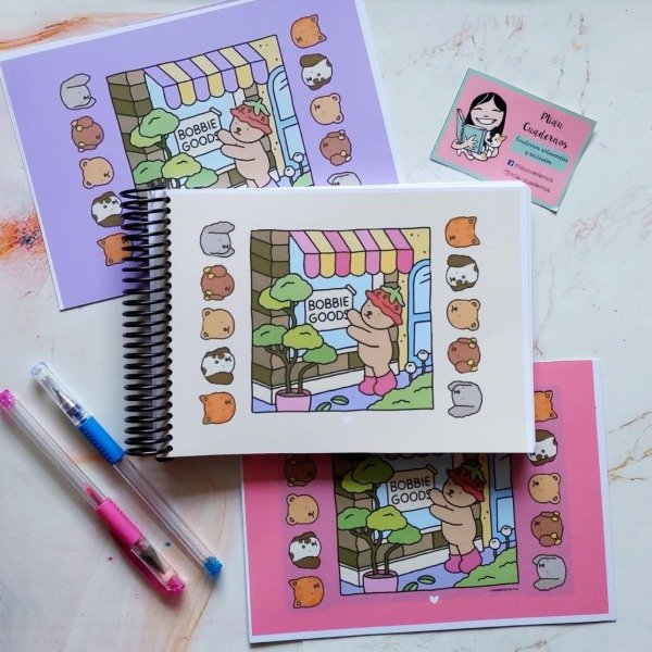Producto - Cuaderno para pintar - bobbie goods
