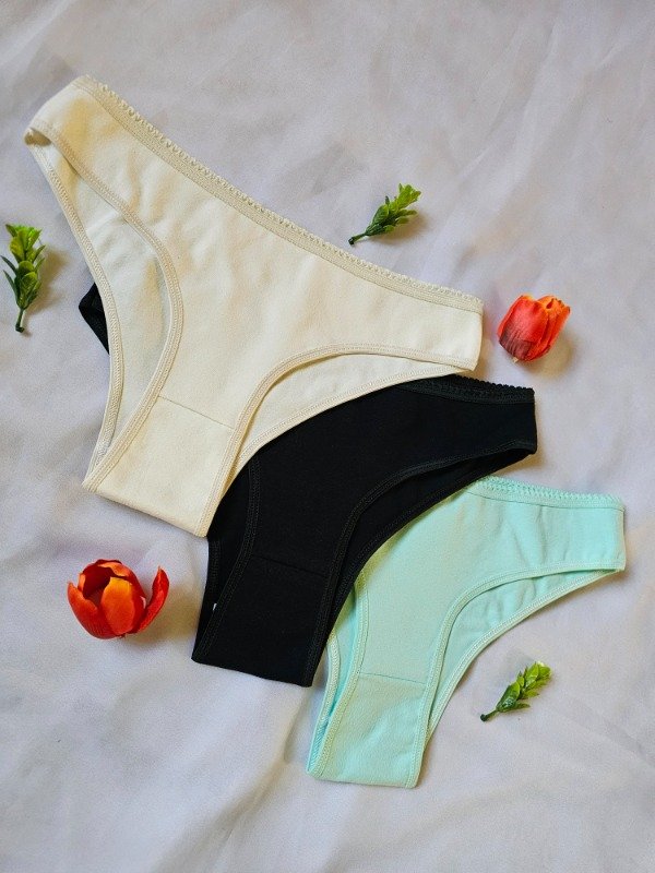Producto - VEDETINA PACK x3 hasta T. 40 de algodón - 2
