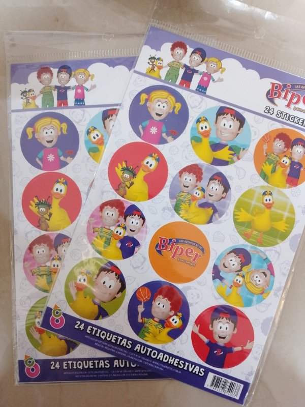 Producto - PACK AUTOADHESIVOS 24  UNIDADES - BIPER