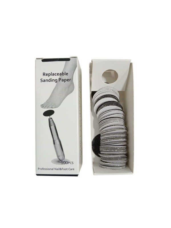 Producto - Lima circular autoadhesiva para torno x caja x 100 inid.