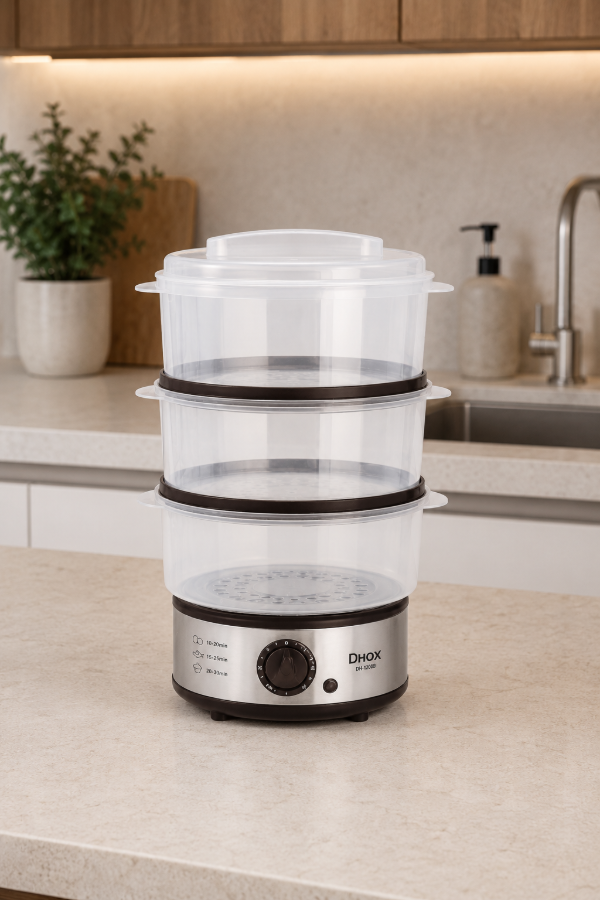 Producto - Vaporera 3 Niveles 8.5L Dinax