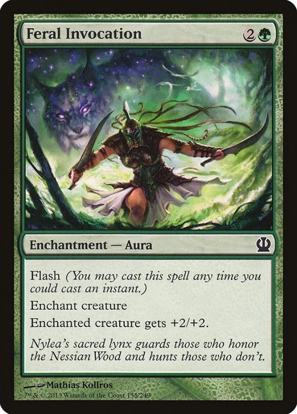 Producto - Feral Invocation  Theros