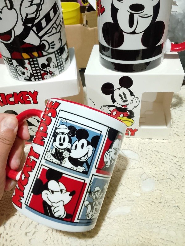 Producto - Taza Mickey cuadros - 1