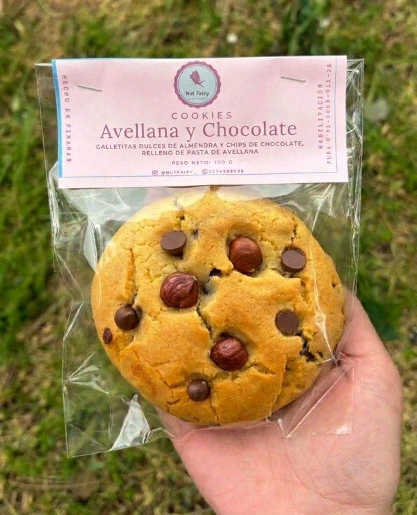 Producto - Cookies Fit Avellana y Chocolate- NY