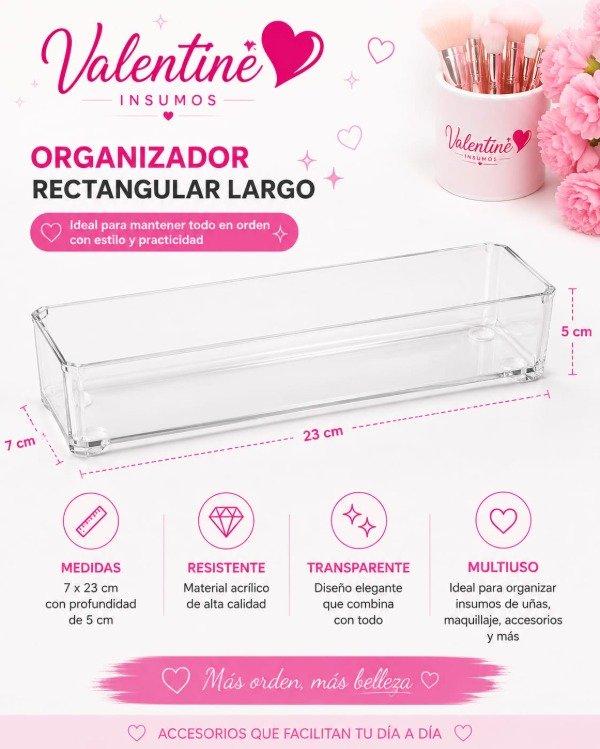 Producto - ORGANIZADOR RECTANGULO LARGO