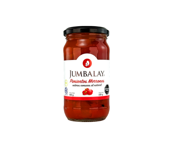 Producto - Pimientos Morrones Al Natural Sin Conservantes - Jumbalay X360gr