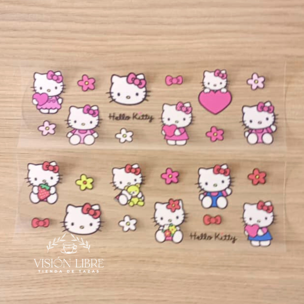 Producto - Stickers Kitty 8x23cm - 0