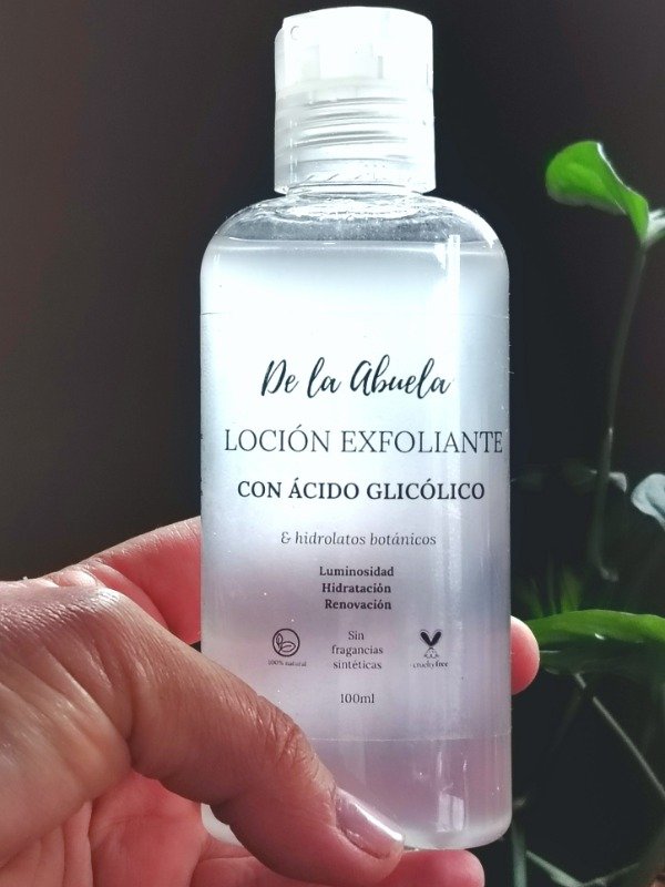 Producto - Loción exfoliante suave, con ácido glicolico