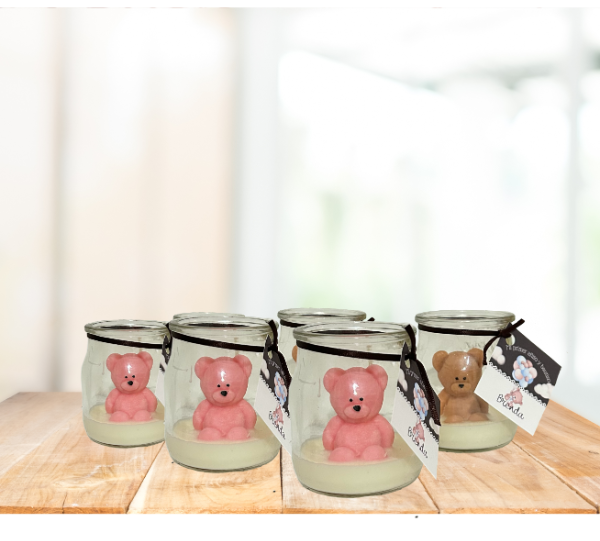 Producto - SOUVENIRS OSO 5.UNIDADES PERSONALIZADA