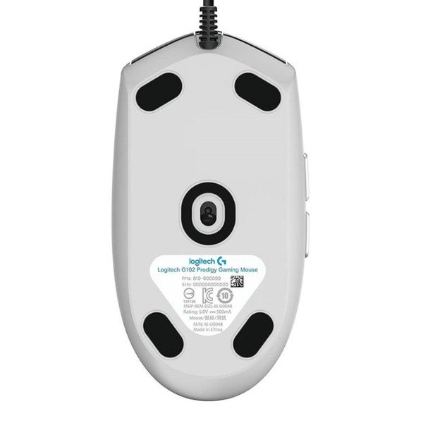 Producto - Mouse c/Cable Logitech G203 Blanco - 2