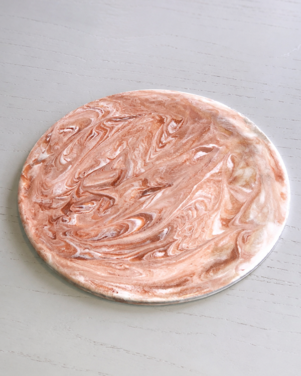Producto - Bandeja Decorativa Efecto Mármol 30 cm - 0