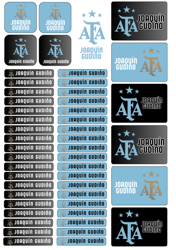 Producto - Afa Argentina  Etiquetas Personalizadas escolares para lápices x24