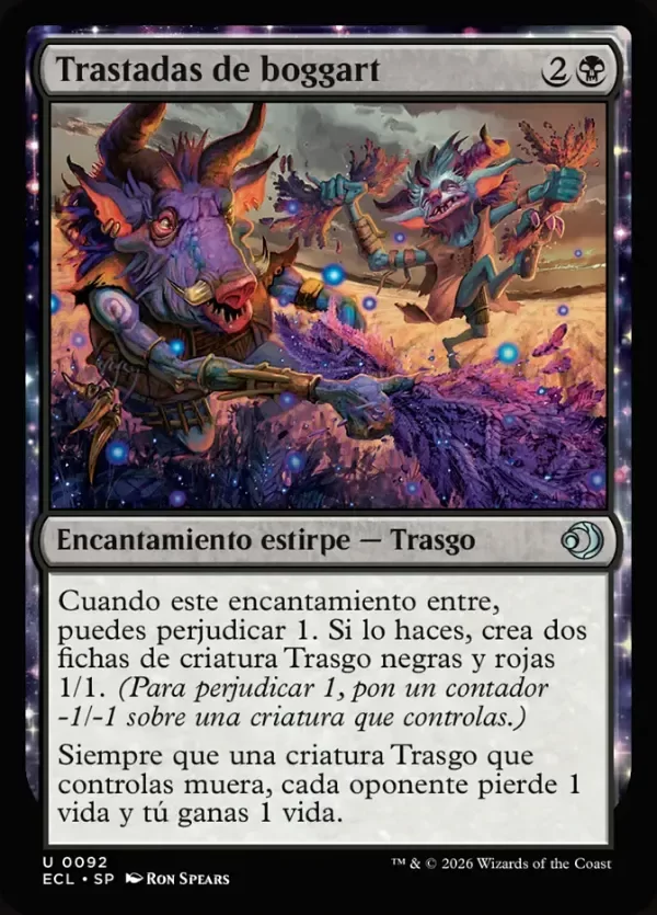 Producto - Trastadas de boggart / Boggart Mischief #92  Lorwyn Eclipsed  ESP