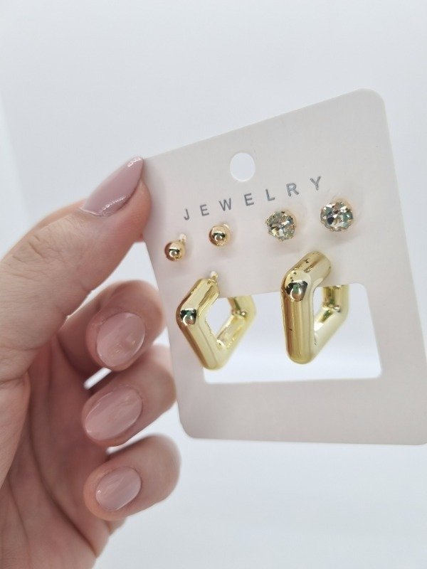 Producto - SET AROS GOLD