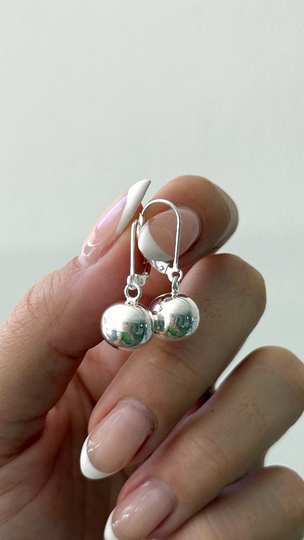 Producto - Argollas Anzu Bola Lisa P925