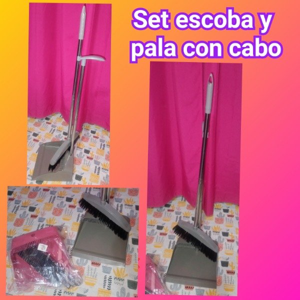 Producto - Pala con cabo + escoba