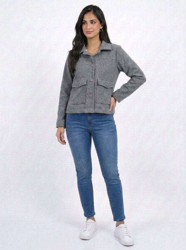 Producto - SACO PAÑO CON BOTONES