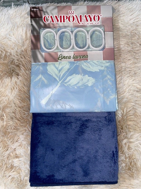 Producto - Set de cortina y alfombra levena - 1