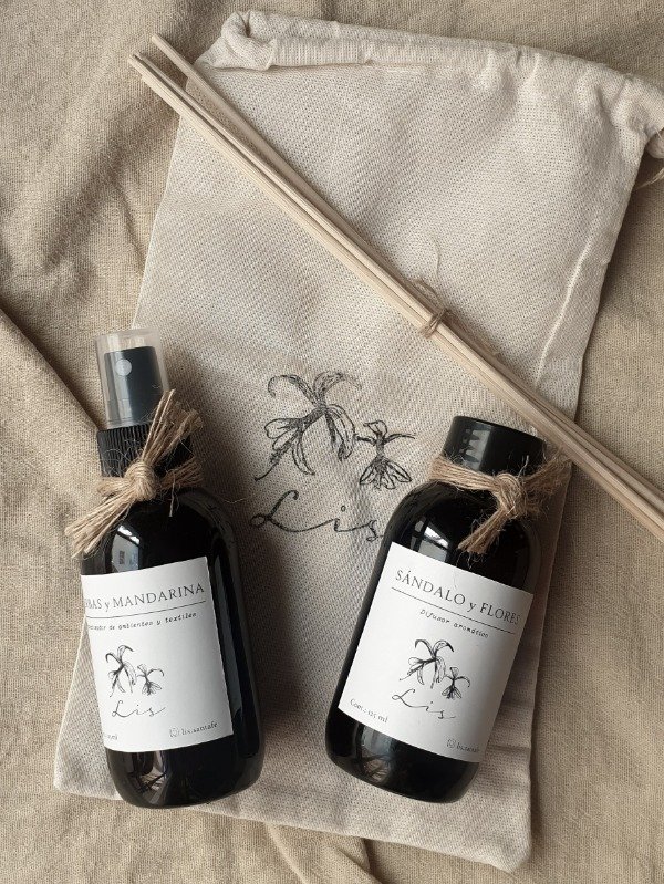 Producto - Bolsita + Spray125ml + Difusor125ml