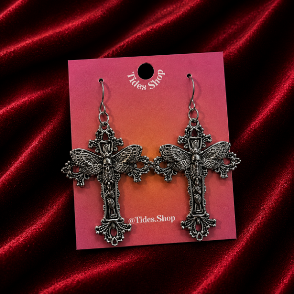 Producto - Aros Dark Bloom Cross