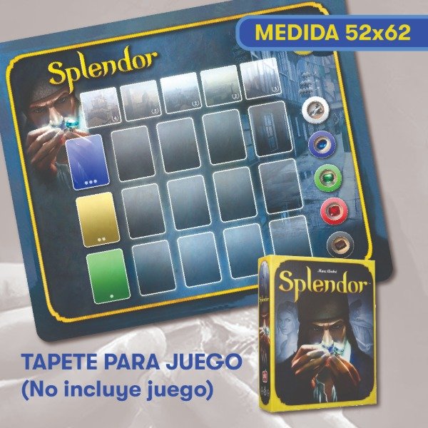 Producto - Tapete / Playmat para Splendor
