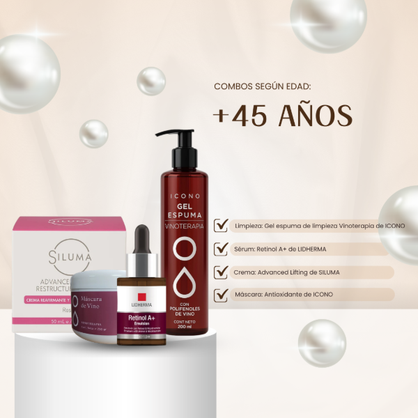 Producto - Combo +45 años Reafirmante y Renovador Intensivo