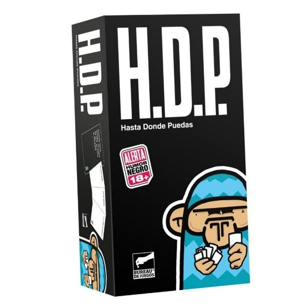 Producto - H.D.P. Hasta Donde Puedas - Juego de Cartas Ideal para Previas/Juntadas Amigos