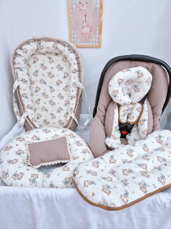 Producto - Set XL Animalitos beige/marron